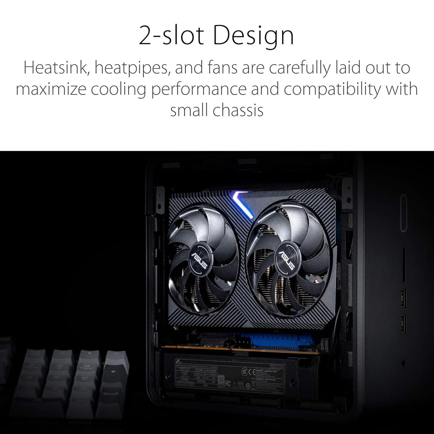ASUS Dual GeForce RTX 3060 V2 OC Edition Gaming Graphics Card - 12GB GDDR6, 192-Bit Memory, Axial-tech Fan Design With 2-Slot design, 3x Display Port, 1x HDMI