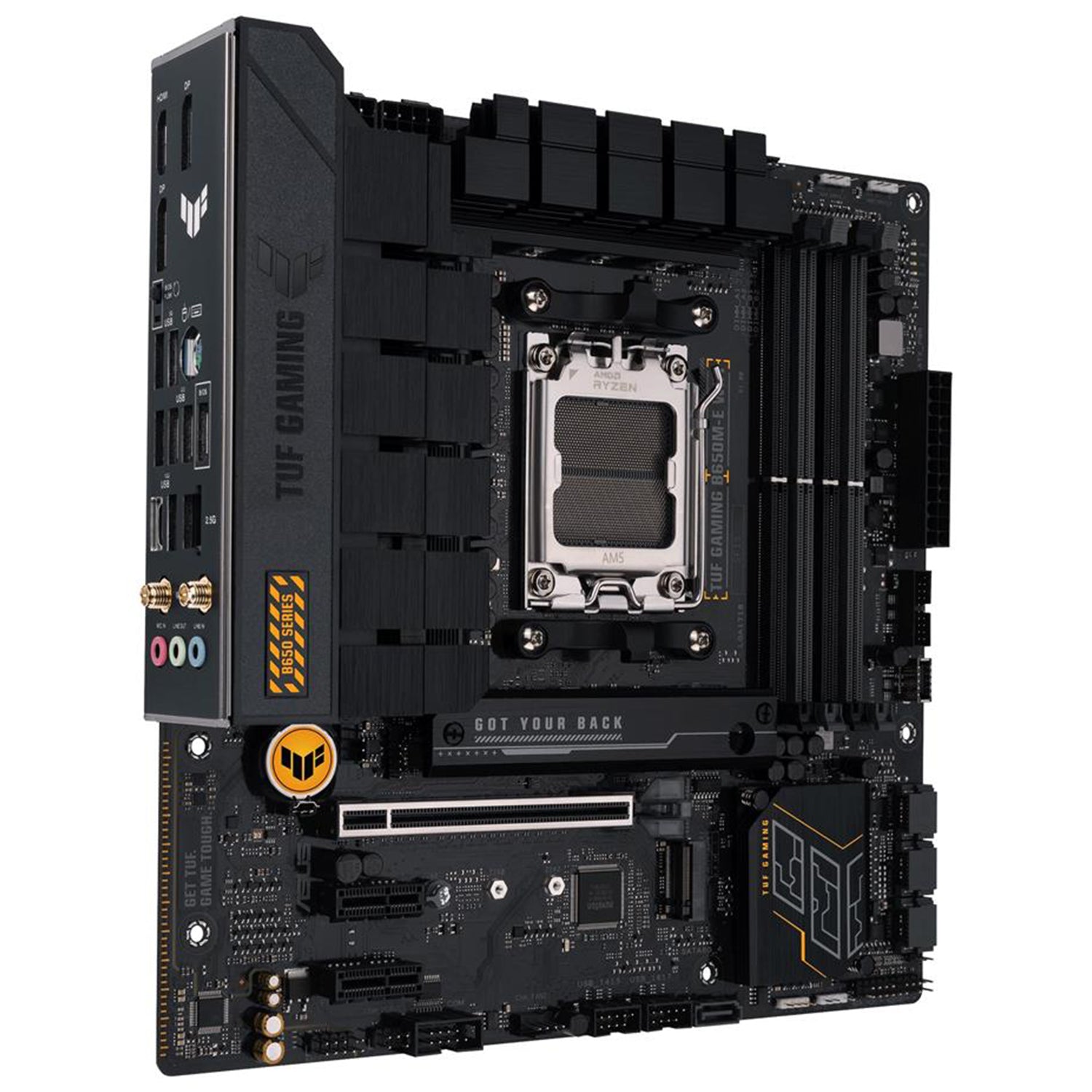 ASUS TUF Gaming B650M-E WIFI Motherboard mATX - Supports AMD Ryzen 9000 / 8000 / 7000 Series Processors, 192GB DDR5 Max Memory, AM5 Socket, HDMI / DisplayPort