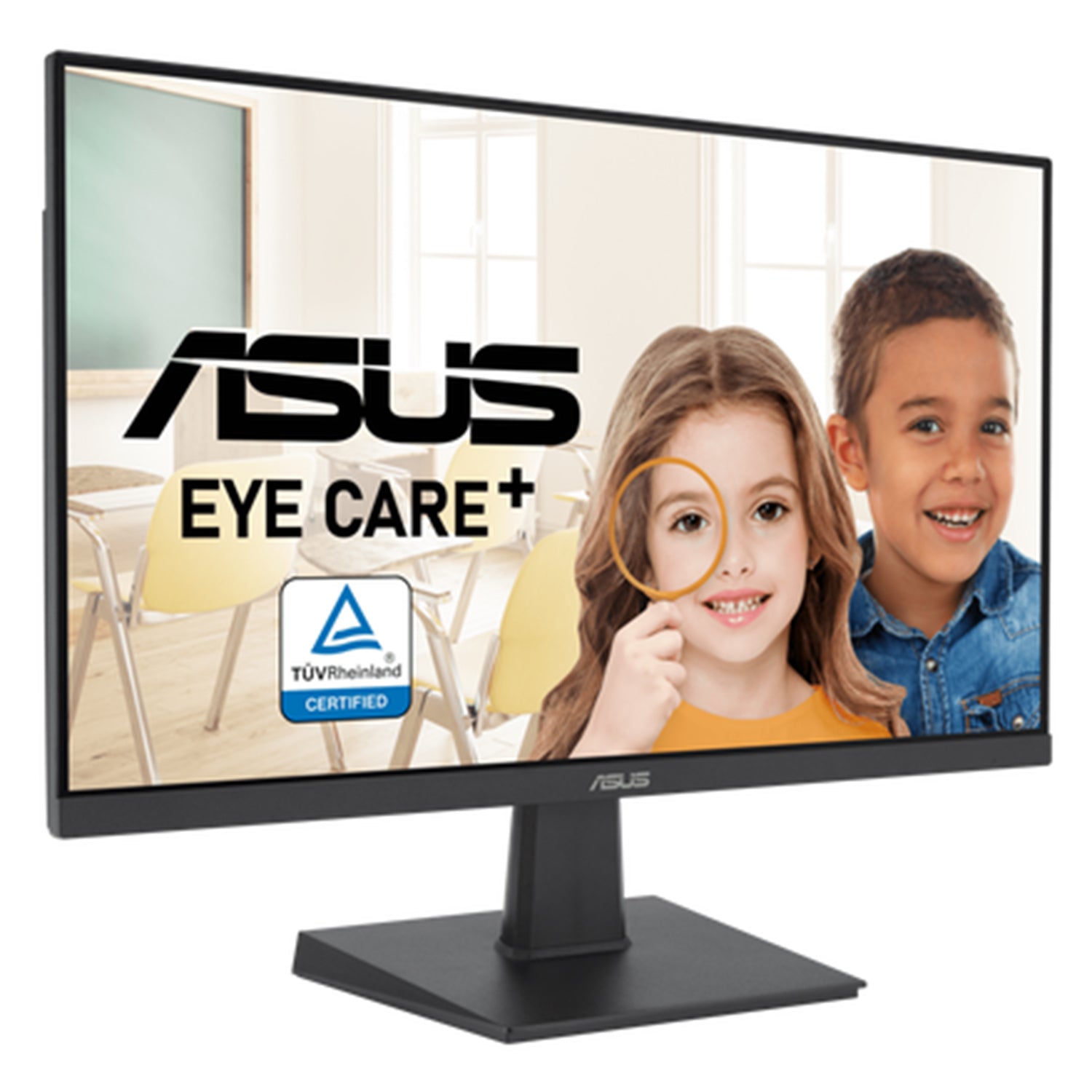 ASUS VA24EHF 23.8-Inch FHD (1920 x 1080) Frameless Design Eye Care Gaming Monitor - 100Hz Refresh Rate, Low Blue Light With Flicker-Free, Wall Mountable, HDMI