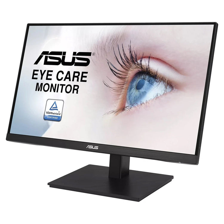 ASUS VA24EQSB 23.8-Inch FHD Frameless Design Eye Care Monitor - 75Hz Refresh Rate, Low Blue Light With Flicker-Free, Wall Mountable, HDMI / Display Port