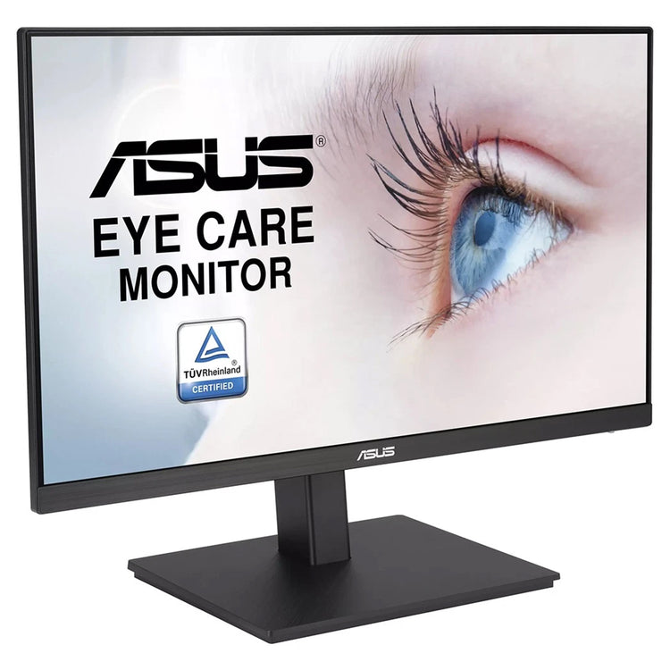 ASUS VA24EQSB 23.8-Inch FHD Frameless Design Eye Care Monitor - 75Hz Refresh Rate, Low Blue Light With Flicker-Free, Wall Mountable, HDMI / Display Port