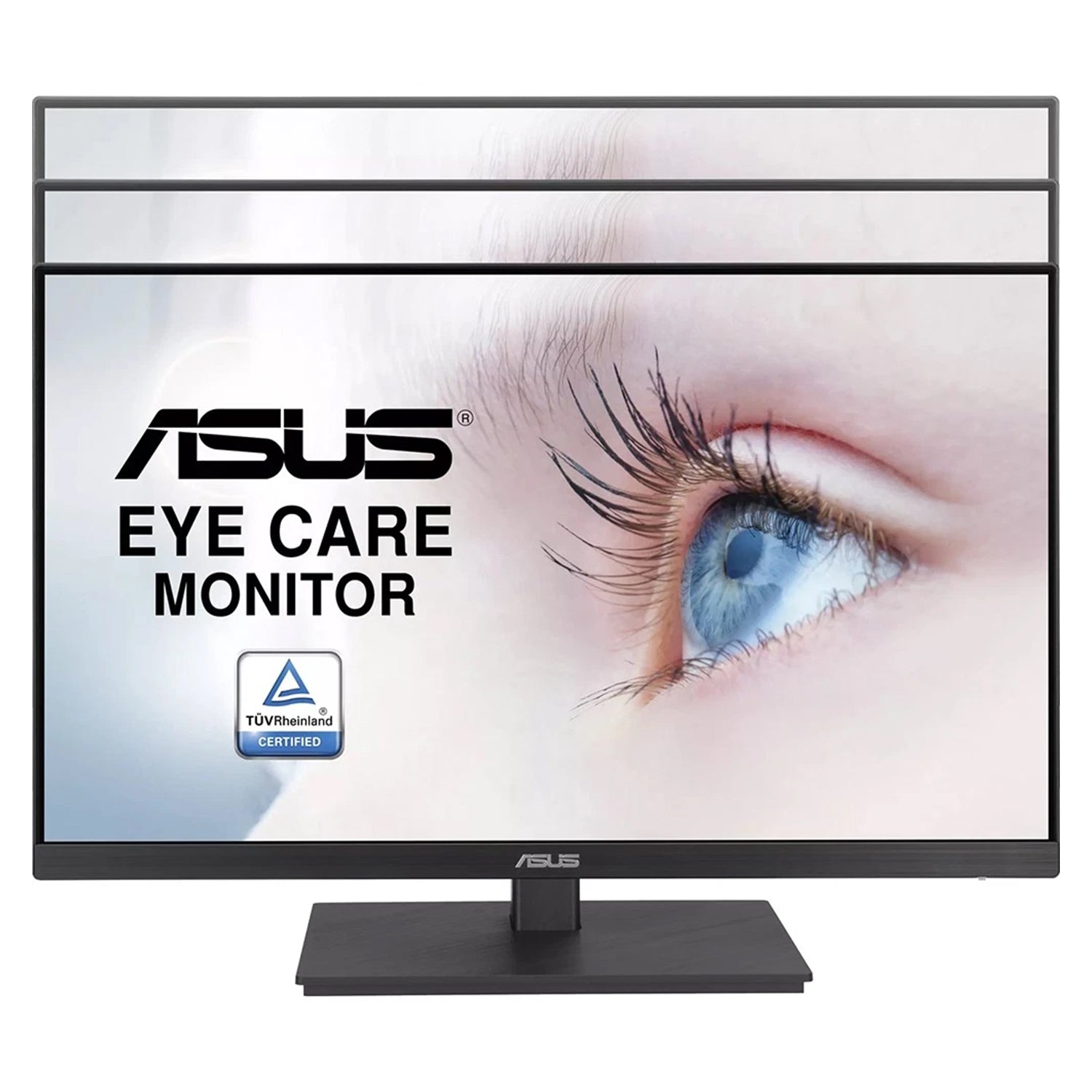 ASUS VA24EQSB 23.8-Inch FHD Frameless Design Eye Care Monitor - 75Hz Refresh Rate, Low Blue Light With Flicker-Free, Wall Mountable, HDMI / Display Port
