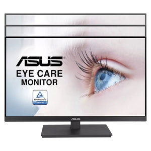 ASUS VA24EQSB 23.8-Inch FHD Frameless Design Eye Care Monitor - 75Hz Refresh Rate, Low Blue Light With Flicker-Free, Wall Mountable, HDMI / Display Port