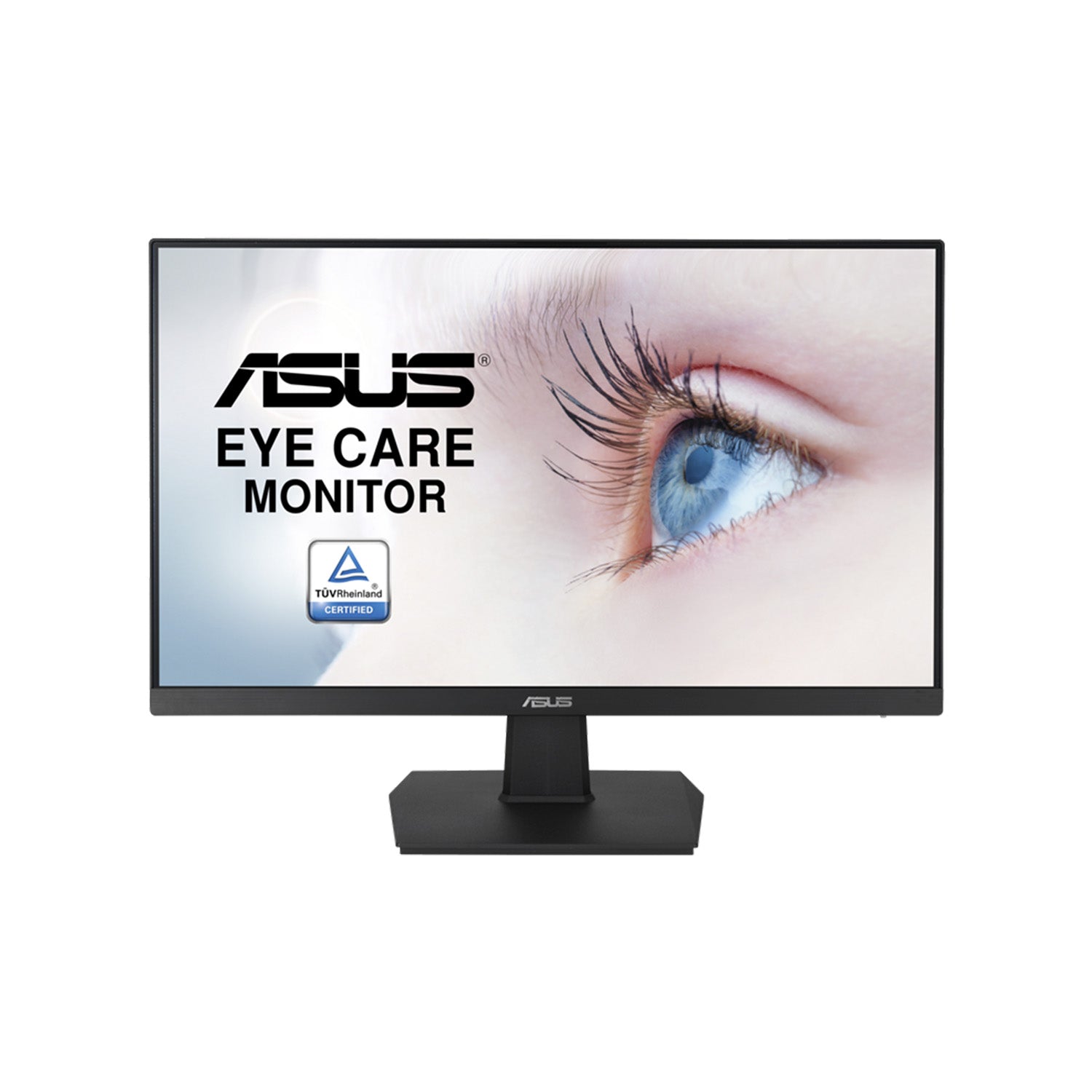 ASUS 27" Inch Full HD 1920 x 1080 Monitor Adaptive-Sync 75Hz Refresh Rate, Eye Care technology, Flicker-Free Wall Mountable IPS Monitor VGA HDMI( VA27EHE)