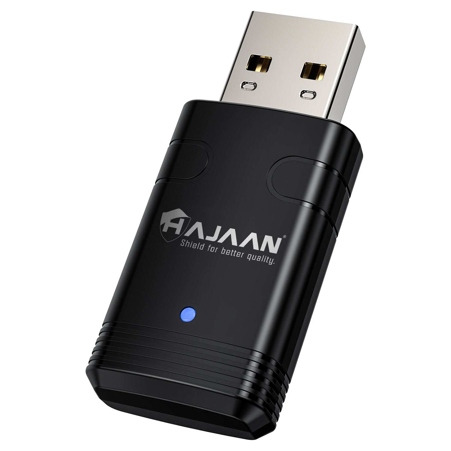 HAJAAN AX 900 Mbps Wireless USB Adapter with Bluetooth 5.3, Dual Band 2.4/5.8 GHz, High-Speed WiFi Dongle for Desktop PC/Laptop, Wireless Network Adapter Supports Windows 10/11