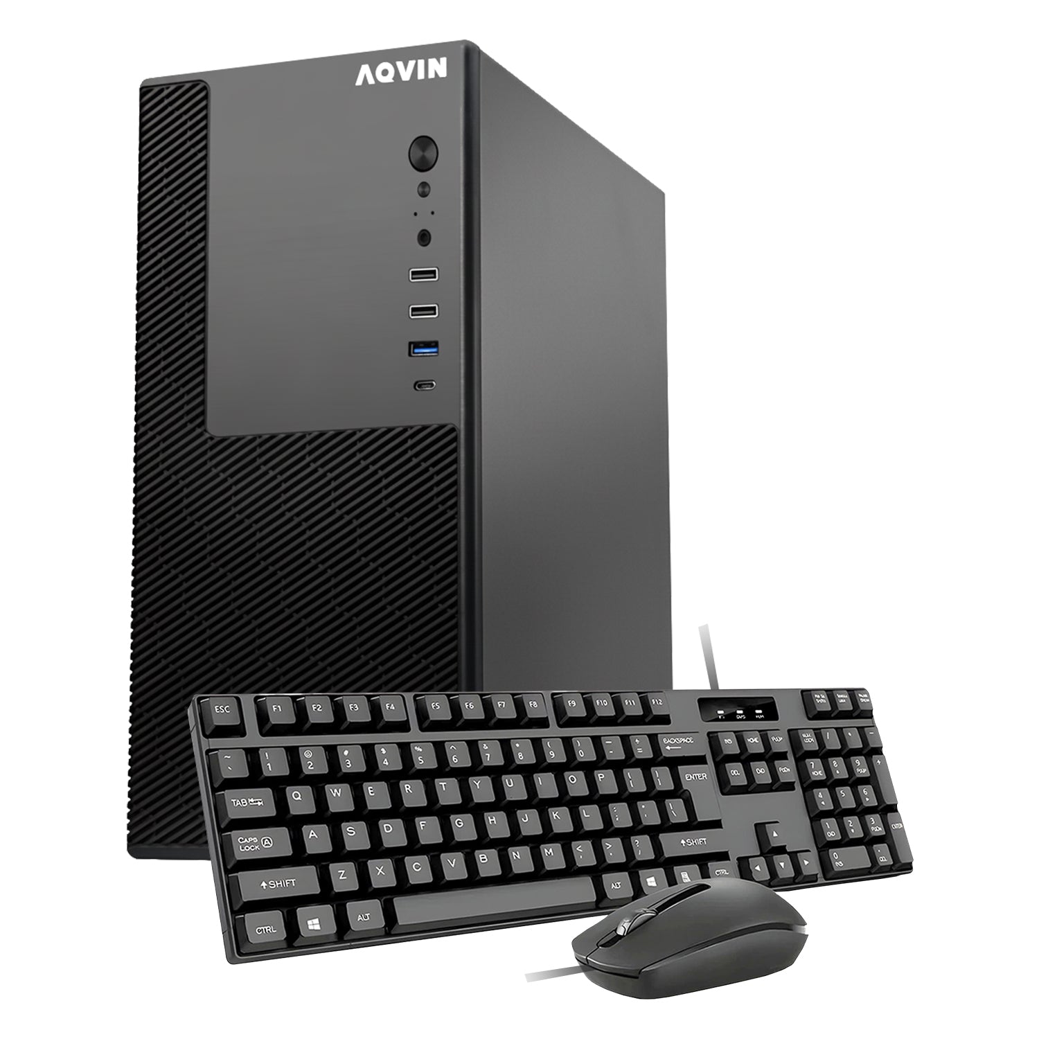 AQVIN Compact Business Desktop - Intel i5/ i7 - 9th Gen Processor, 16GB - 32GB DDR4 RAM, 512GB - 1TB NVMe SSD, Windows 11 Pro - MTX60