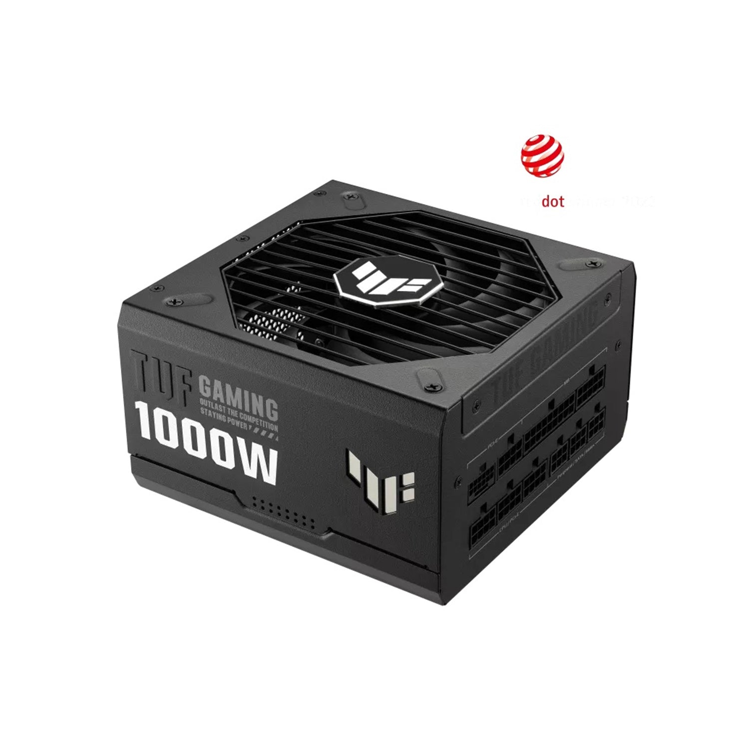 ASUS TUF 1000W Gaming Power Supply 80+Gold Fully Modular - Axial-Tech Fan Design With Dual Ball Fan, ATX 12V and PCle 5.0 Ready - (TUF-GAMING-1000G)