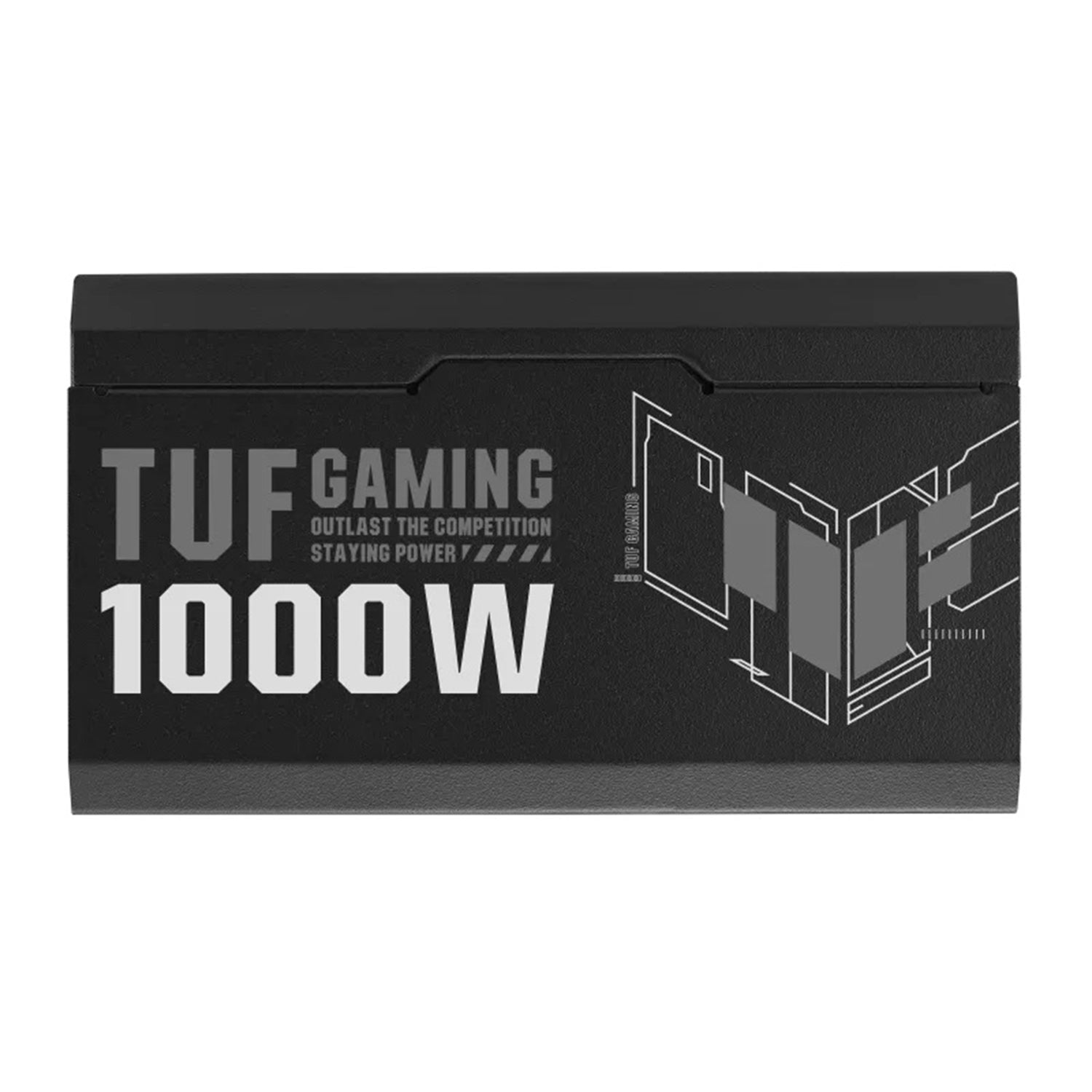 ASUS TUF 1000W Gaming Power Supply 80+Gold Fully Modular - Axial-Tech Fan Design With Dual Ball Fan, ATX 12V and PCle 5.0 Ready - (TUF-GAMING-1000G)