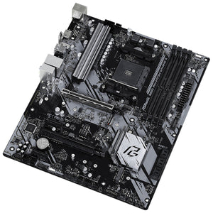 ASRock B550 Phantom Gaming 4 Motherboard, AMD StoreMI Technology Motherboard, ATX - Support AMD Ryzen 3000G/ 4000G/ 5000G Series Desktop processors,With DDR4 Up to 128GB Max Memory, HDMI