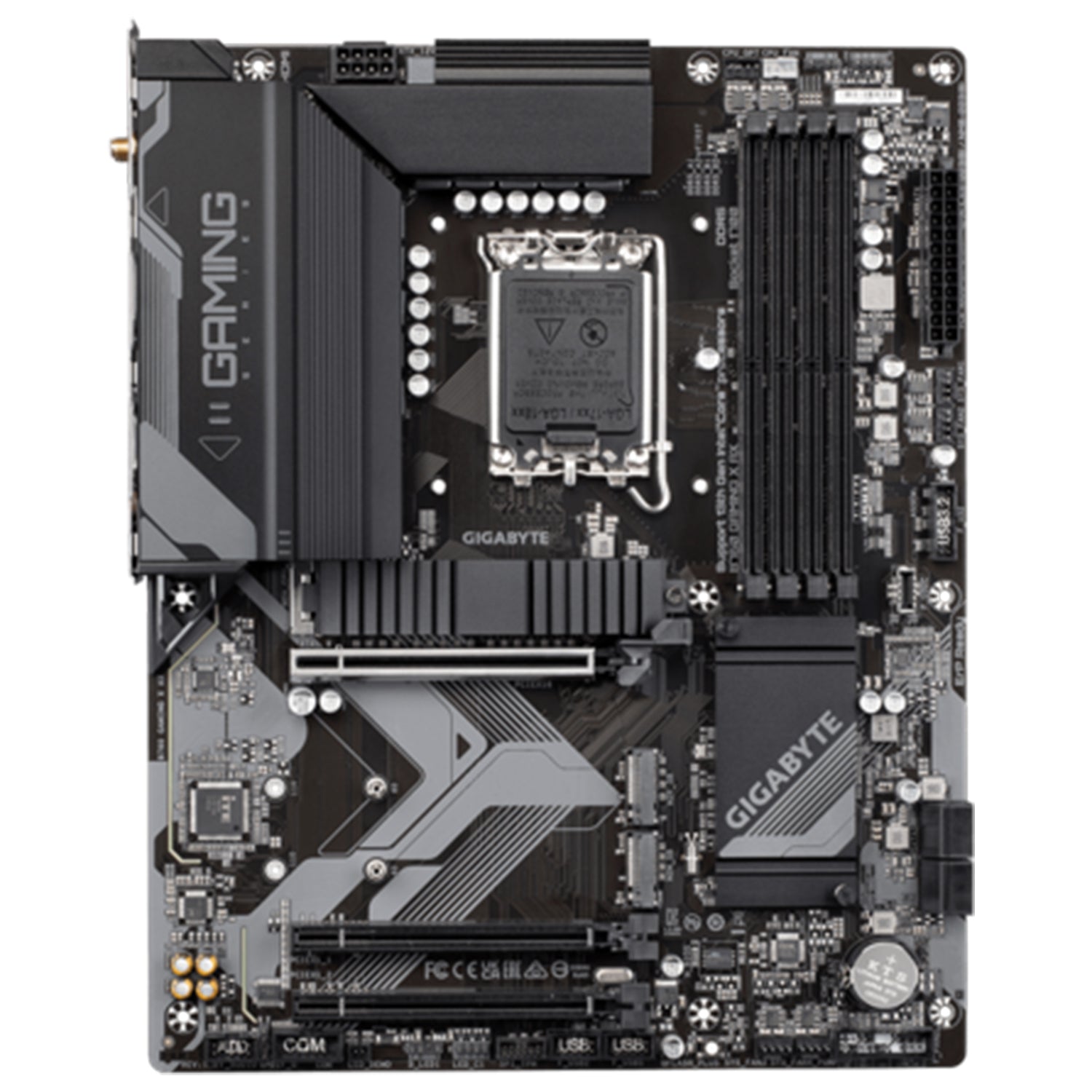 GIGABYTE B760 Gaming X AX Motherboard, ATX - Supports 14th/13th/12th Gen Intel Processors, 256GB DDR5 Max Memory, PCLe 4.0 With Wi-Fi 6E, HDMI / Display Port