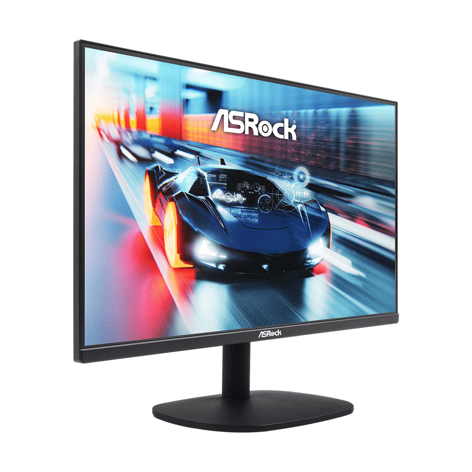 ASRock CL25FF Gaming Monitor | 25" FHD Flat IPS Display Screen | 100Hz Refresh Rate | HDMI, VGA Port - Ideal for Home & Business