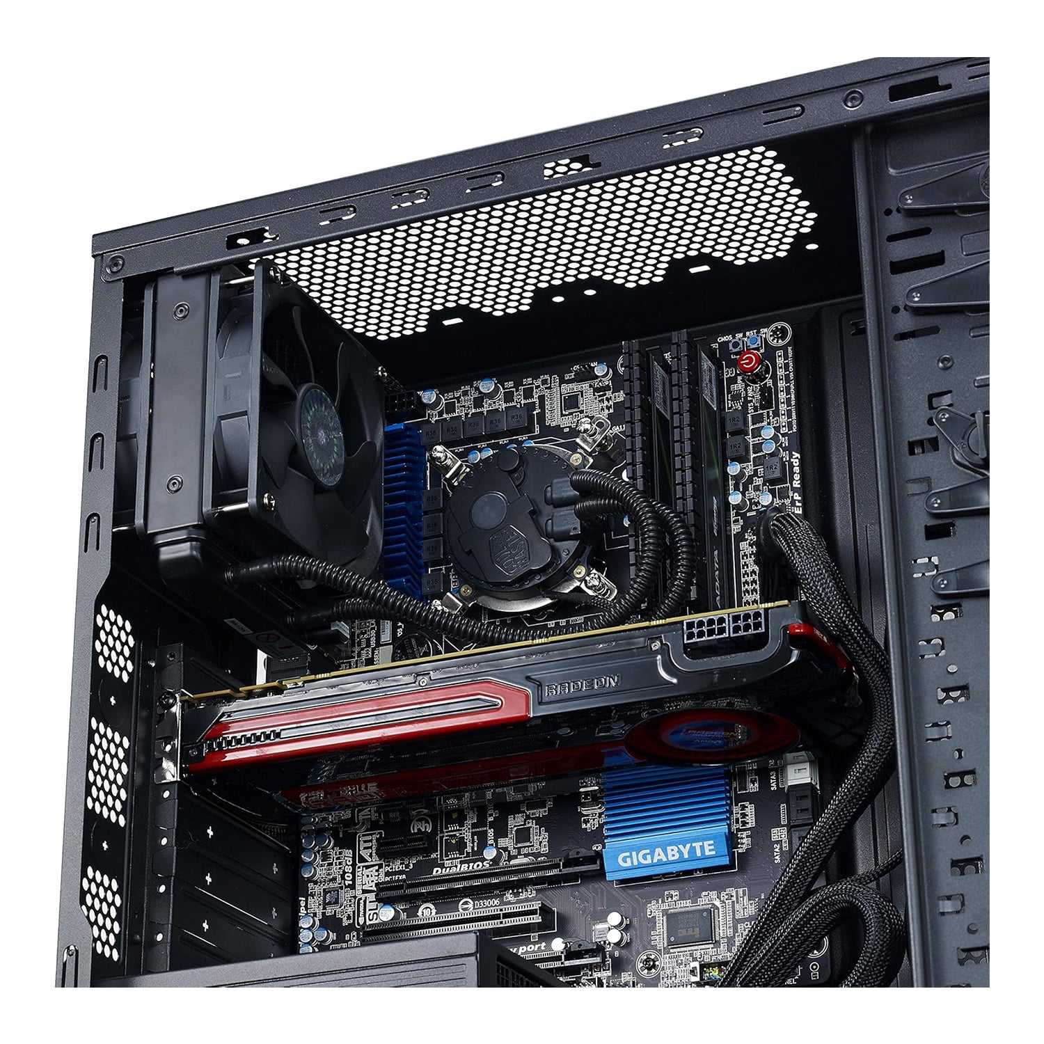 Cooler Master N400 - ATX Mid Tower Computer Case with Fully Meshed Front Panel - (NSE-400-KKN2)