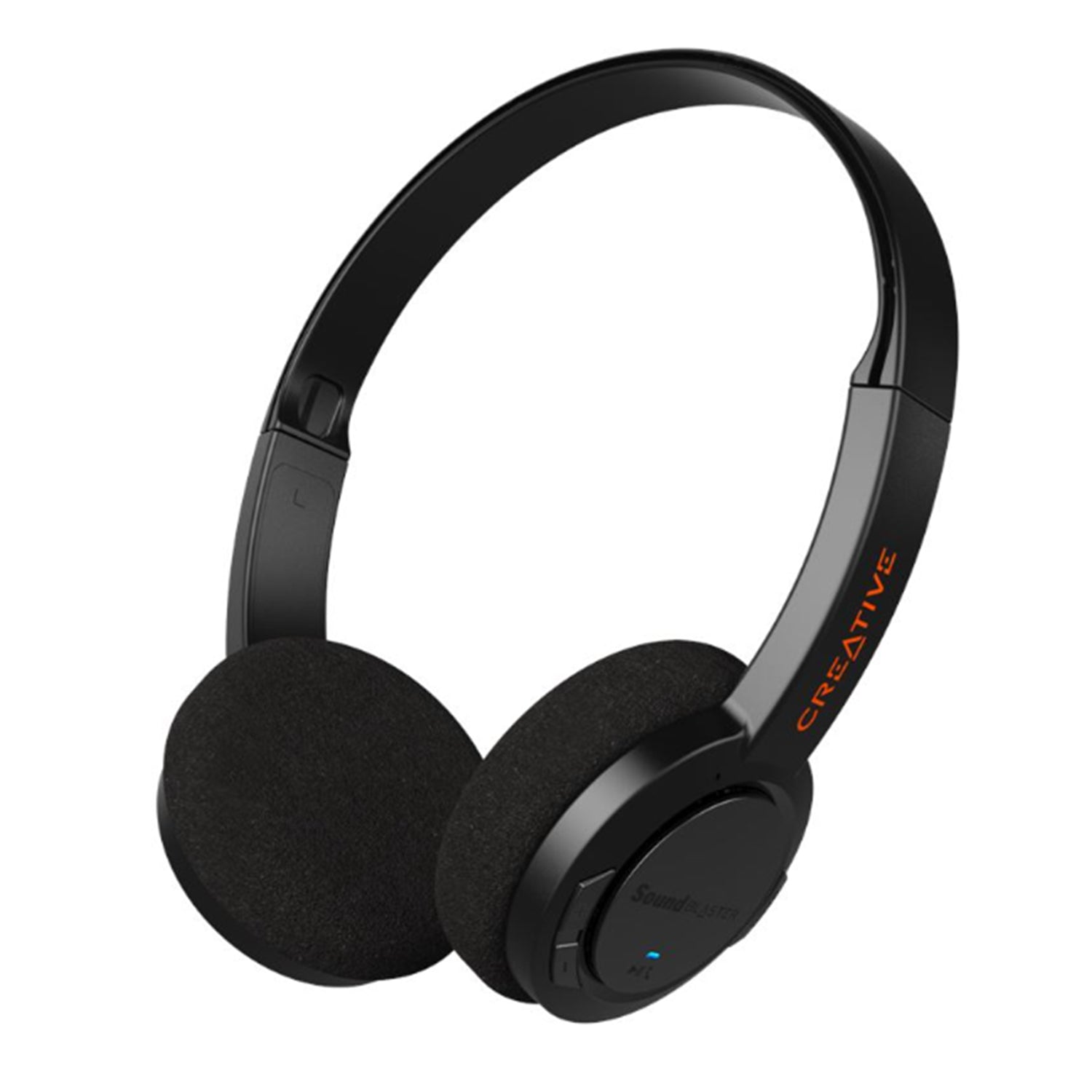 Creative Sound Blaster Jam V2 Wireless Headset - Ultralight On-ear Headphones, Bluetooth With Multipoint, 32 mm Neodymium, Google Assistant, Compatible With any PC or Mac - (51EF0950AA000)