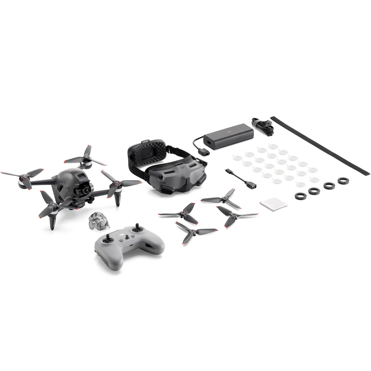 DJI FPV Explorer Combo Drone / Remote Controller 2 / Emergency Brake and Hover / Under 346 g / Approx 20-Minutes Max Flight Time / Distance up to 10 Km - (CP.FP.00000139.01)