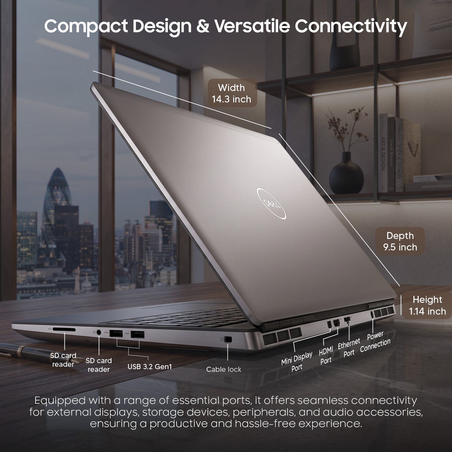 Dell Precision 7550 Mobile Workstation 15.6 inch FHD | Intel Core i7-10850H | 16GB RAM | 512GB SSD | Windows 11 Pro | Business Laptop | Refurbished