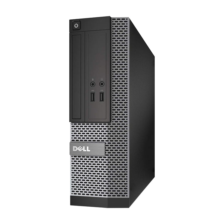 Dell OptiPlex 3020 SFF Computer PC / Intel Core i5 - 4th Gen Up to 3.60 GHz Processor / 16GB - 32GB DDR3 RAM / 256GB - 1TB SSD / Windows 10 Pro / Wired Keyboard and Mouse - Refurbished