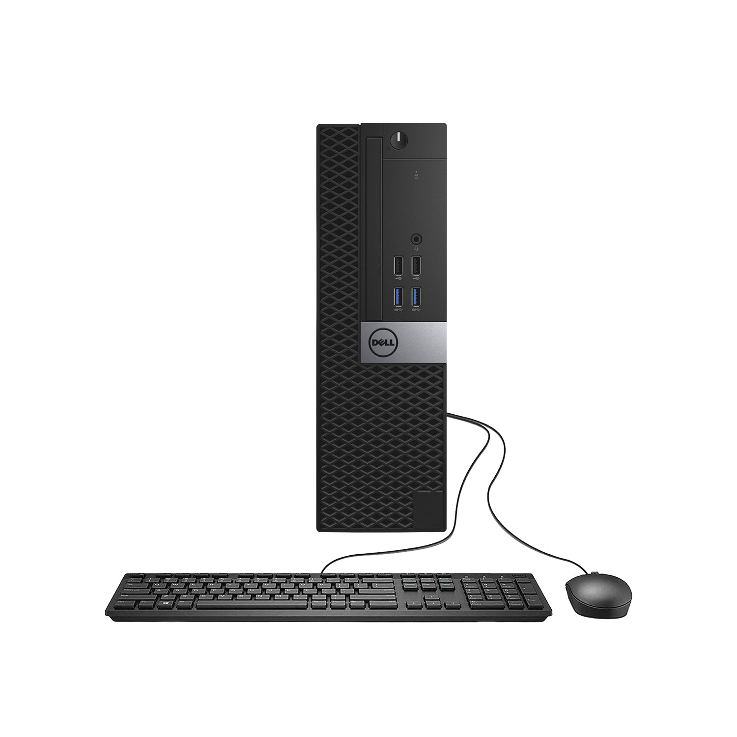 Dell OptiPlex 3040 SFF Desktop PC, Intel Core i5 - 6th Gen Up to 3.60GHz Processor, 16GB - 32GB DDR4 RAM, 256GB - 1TB SSD, Windows 10 Pro, Keyboard & Mouse - Refurbished