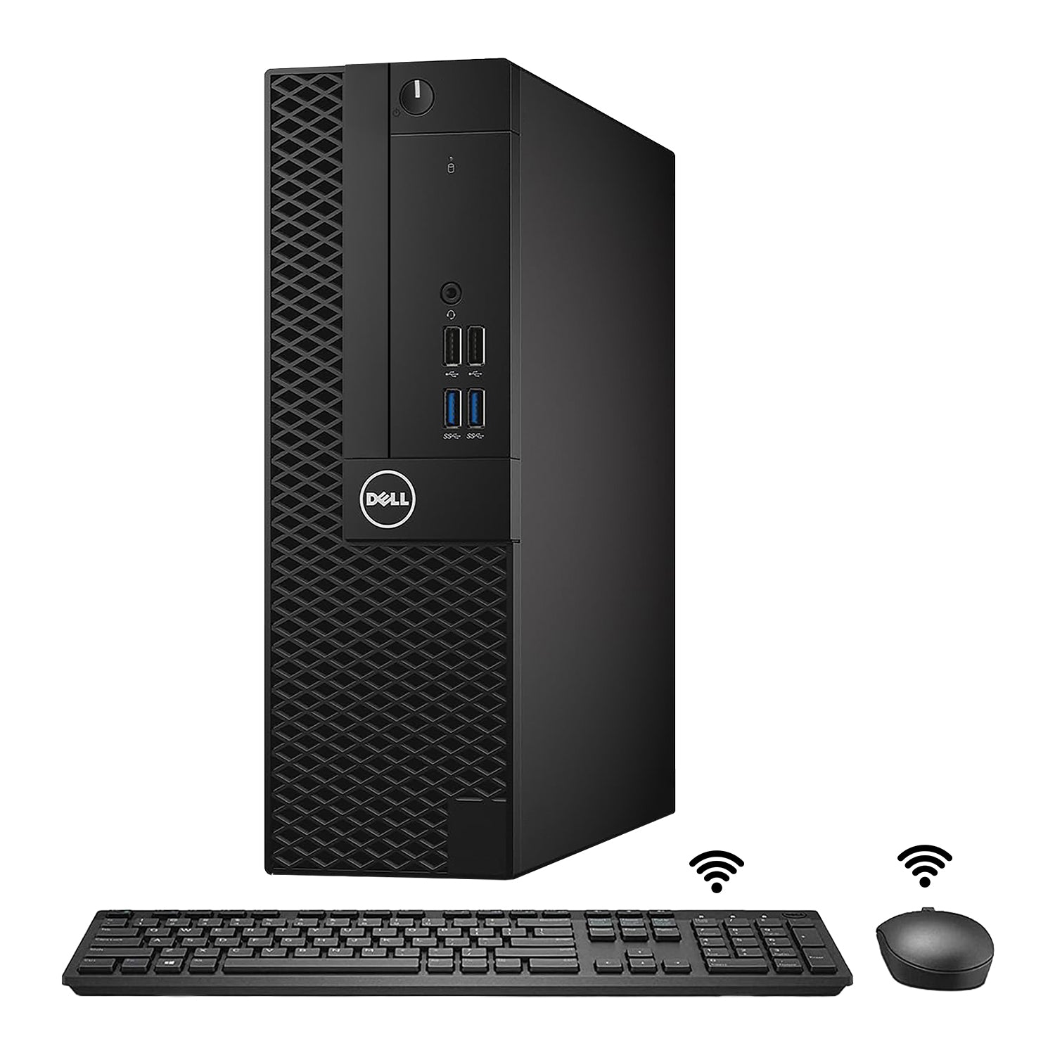 Dell OptiPlex 3050 SFF Desktop, Intel Core i5 - 7th Gen Up to 3.80 GHz Processor, 16GB - 32GB DDR4 RAM, 512GB - 2TB NVMe SSD, HDMI, WIFI, Wireless Keyboard & Mouse, Windows 10 Pro - Refurbished