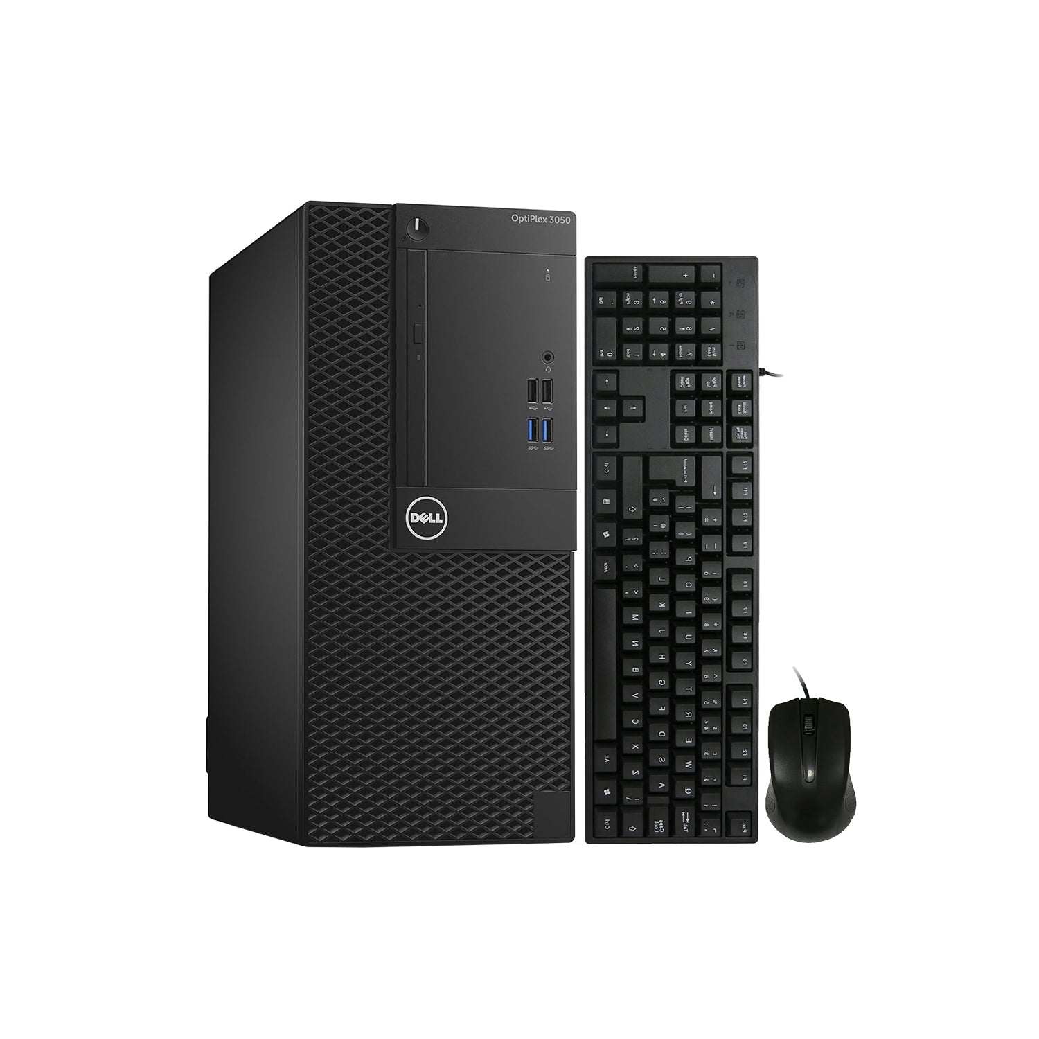 Dell OptiPlex 3050 Tower Business Desktop PC, Intel Core i5/i7 - 7th Gen Processor, 16GB - 32GB DDR4 RAM, 512GB - 2TB SSD, Windows 10 Pro, Keyboard and Mouse - Refurbished