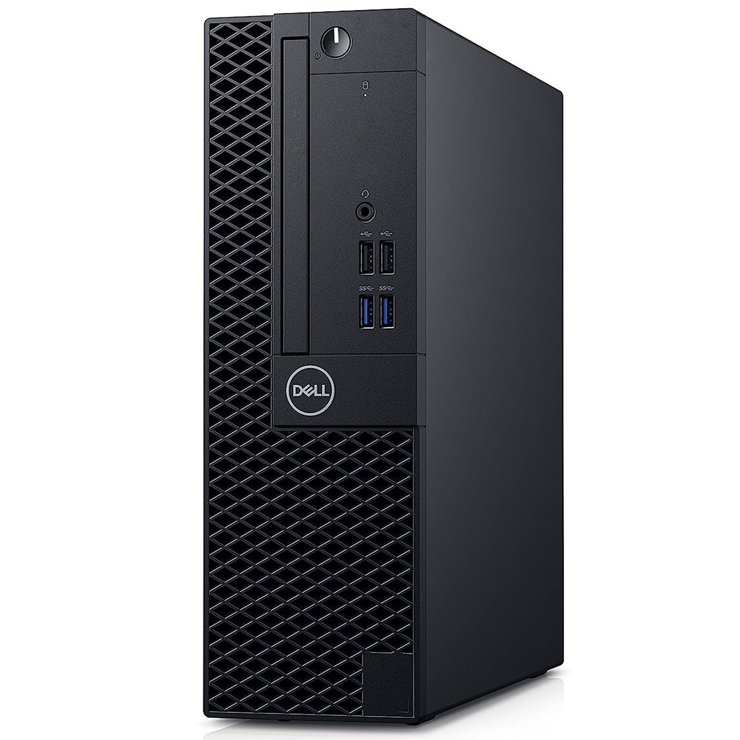 Dell Optiplex SFF Computer PC - Intel Core i7 - 8th Gen Up to 4.60 GHz Processor, 16GB DDR4 RAM, 256GB - 512GB SSD + 500GB HDD, Windows 11Pro, Dual New 24/27 inch FHD Monitor - Refurbished