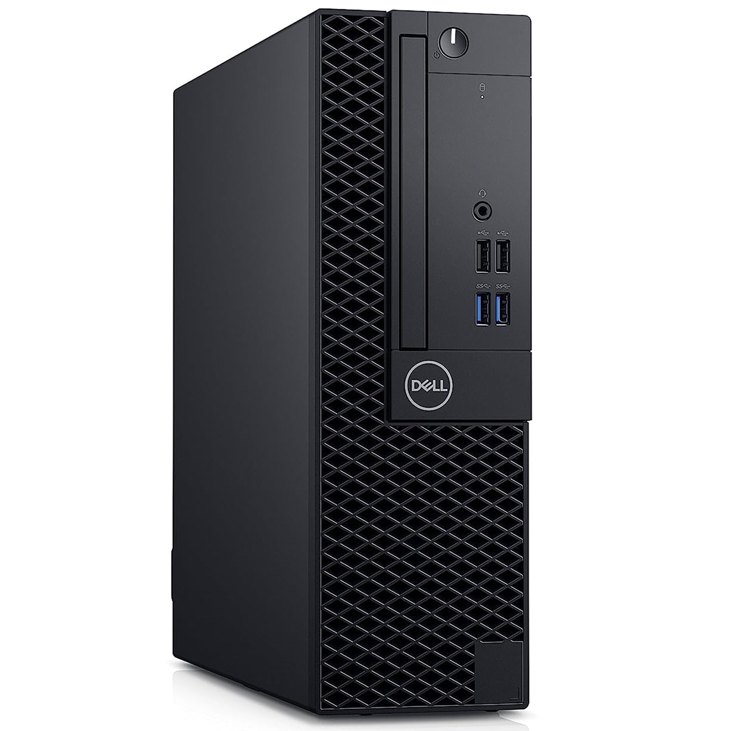 Dell Optiplex SFF Computer PC - Intel Core i7 - 8th Gen Up to 4.60 GHz Processor, 16GB DDR4 RAM, 256GB - 512GB SSD + 500GB HDD, Windows 11Pro, Dual New 24/27 inch FHD Monitor - Refurbished