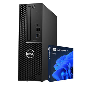 Dell Precision 3430 SFF Desktop Computer PC | Intel Hexa-Core i5-8500 Gen up to 4.10GHz Processor | 16GB - 32GB DDR4 RAM 512GB - 2TB SSD | Windows 11 Pro - Refurbished