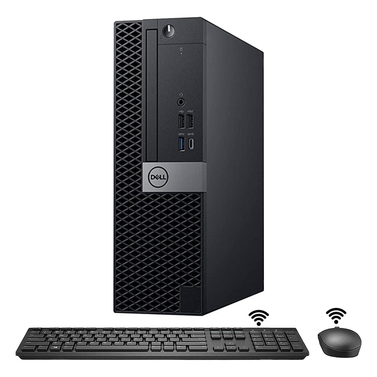 Dell OptiPlex 5060 SFF Business Desktop Computer PC, Intel Hexa-Core i5 - 8th Gen Up to 4.10 GHz, 16GB - 32GB DDR4 RAM, 512GB -2TB NVMe SSD, Windows 11 Pro, WIFI  - Refurbished