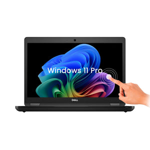 Dell Latitude 5490 14 Inch TouchScreen FHD Anti-Glare Display, Intel Core i5 - 8350U Processor up to 3.60GHz, 16GB DDR4 RAM, 256GB - 1TB SSD, HDMI / Webcam, Backlight Keyboard, Windows 11 Pro - Refurbished