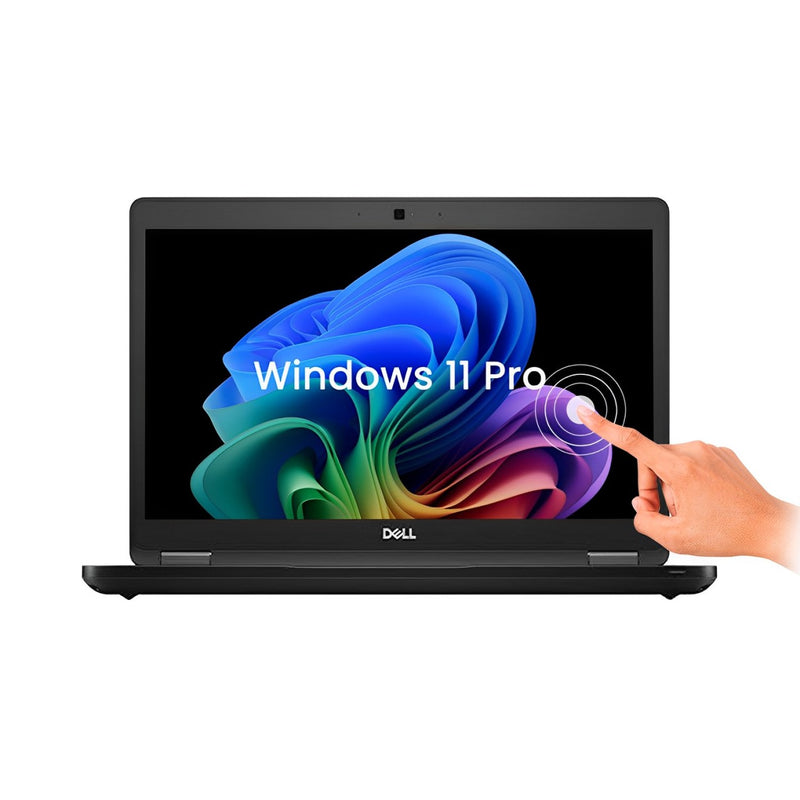 Dell Latitude 5490 14 Inch TouchScreen FHD Anti-Glare Display, Intel Core i5 - 8350U Processor up to 3.60GHz, 16GB DDR4 RAM, 256GB - 1TB SSD, HDMI / Webcam, Backlight Keyboard, Windows 11 Pro - Refurbished