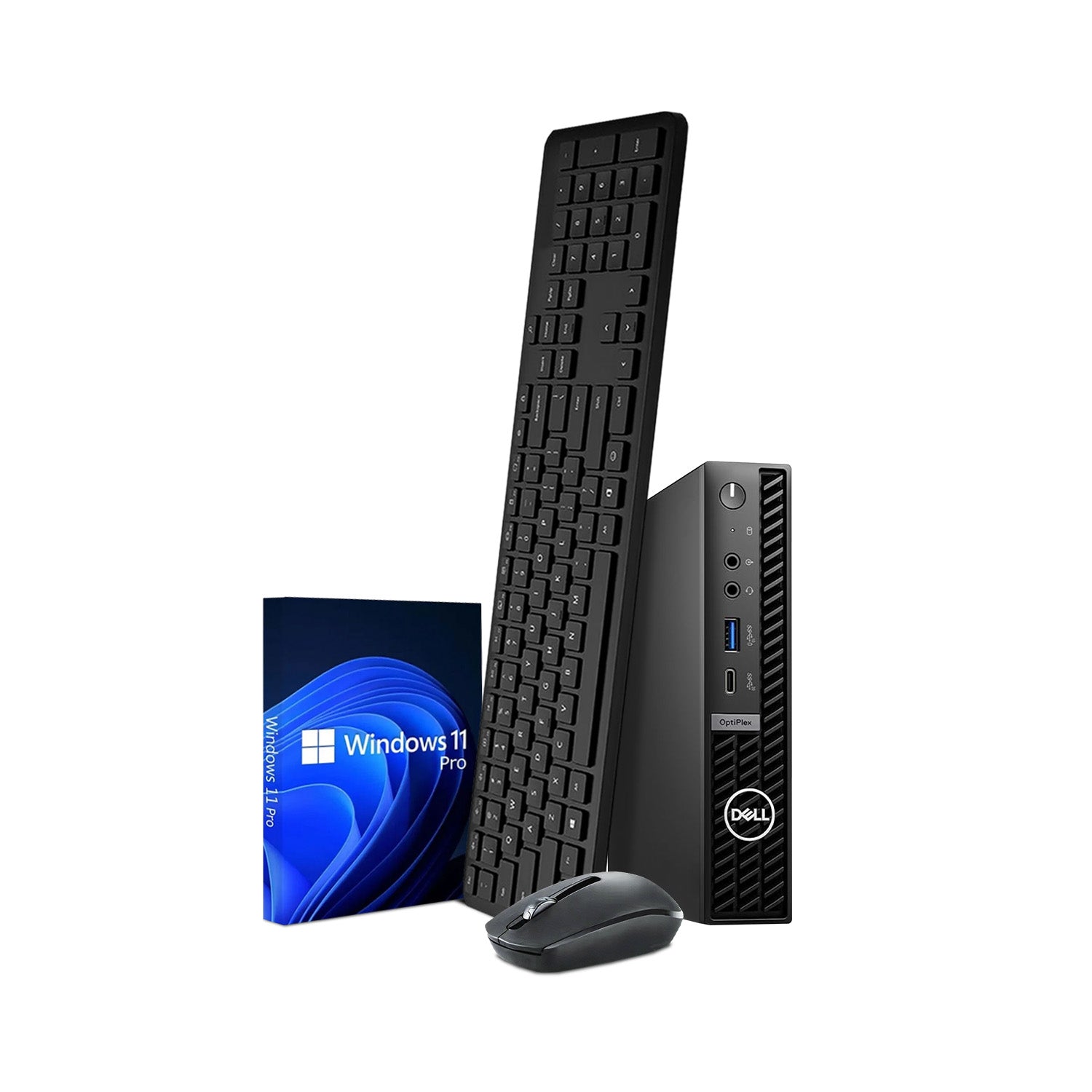 Dell OptiPlex 7010 Plus Micro Desktop Computer - Intel Hexa-Core i5 13th Gen Up to 4.60GHz, 16GB DDR5, 512GB NVMe SSD, Windows 11 Pro (Refurbished)