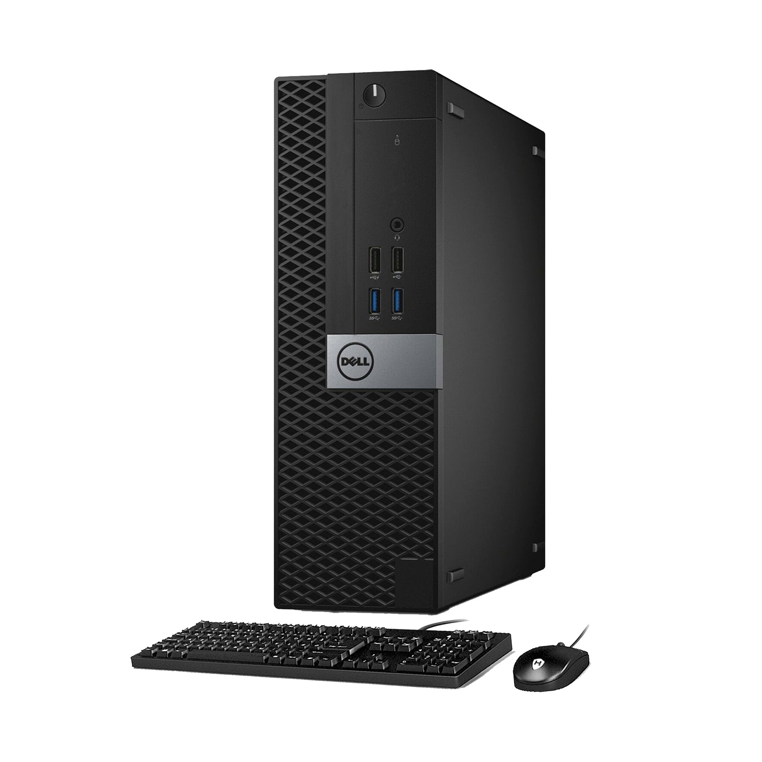 Dell OptiPlex SFF High Performance Desktop Computer PC, New 27 inch FHD Monitor (Intel Core i7 up to 4.00 GHz Processor| 16GB - 32GB DDR4 RAM| 256GB - 2TB SSD| Windows 10 Pro| HDMI| WiFi) - Refurbished