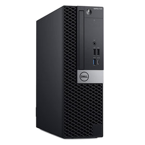 Dell Desktop PC OptiPlex 7070 SFF Business Computer, Intel Hexa-Core i7 - 8th Gen Processor Up to 4.60 Ghz, 16GB - 32GB DDR4 RAM, Windows 11 Pro - Refurbished