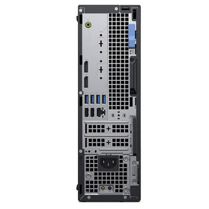 Dell Desktop PC OptiPlex 7070 SFF Business Computer, Intel Hexa-Core i7 - 8th Gen Processor Up to 4.60 Ghz, 16GB - 32GB DDR4 RAM, Windows 11 Pro - Refurbished