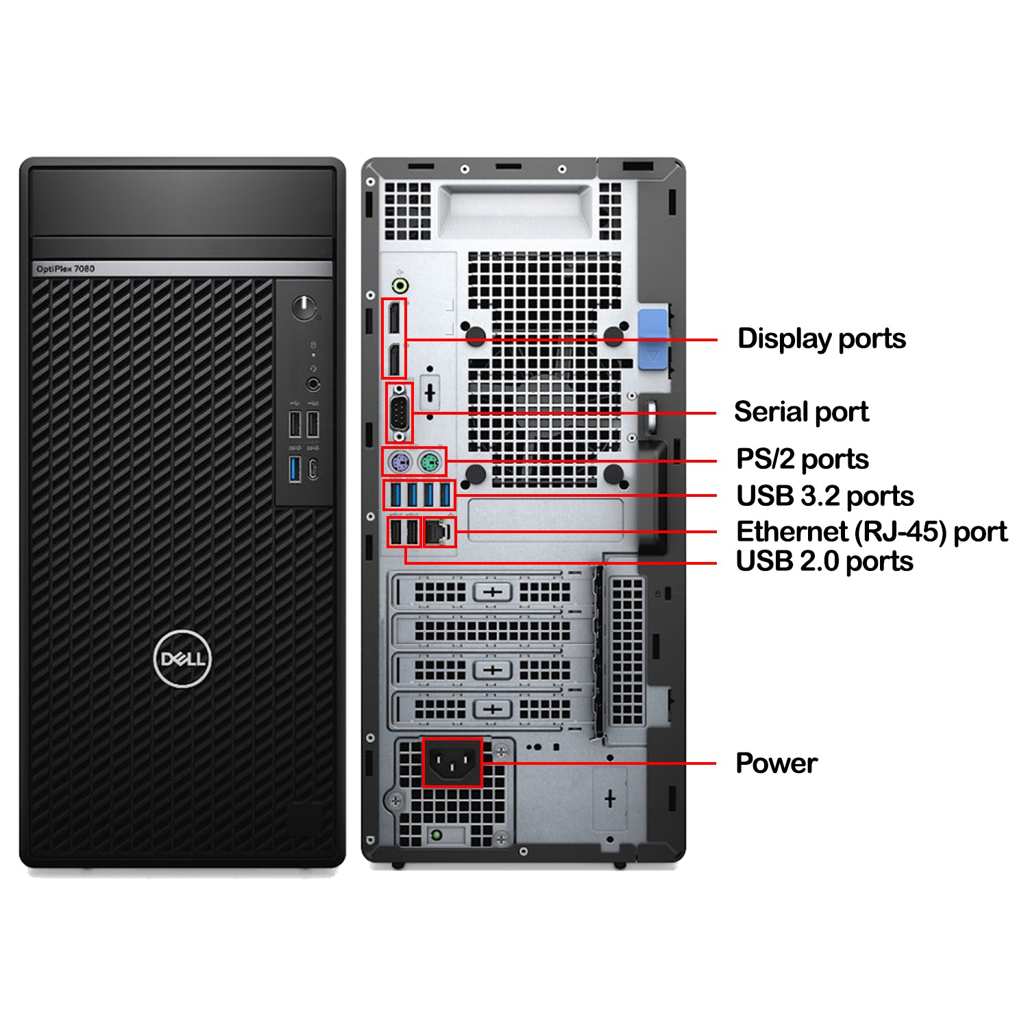 Core I7 Dell Optiplex 7080 Ports 7080 Sff 7080 I7 New Dell