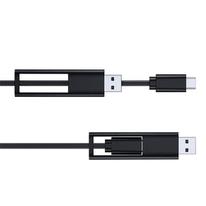 Dell D6000 Wired USB 3.0 (3.1 Gen 1) Type-C Universal Dock + 120W AC Adapter - Refurbished