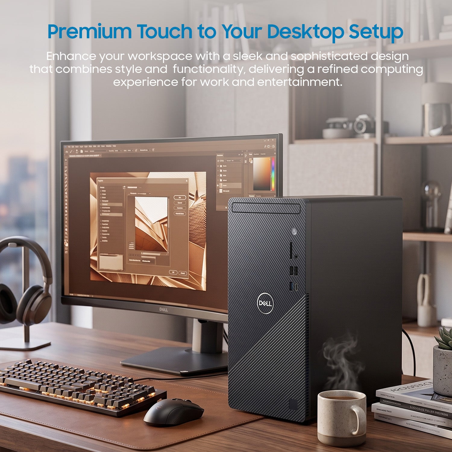 Dell Inspiron 3020 Tower Desktop i5-13400 16GB RAM 512GB NVMe SSD Win 11 Pro
