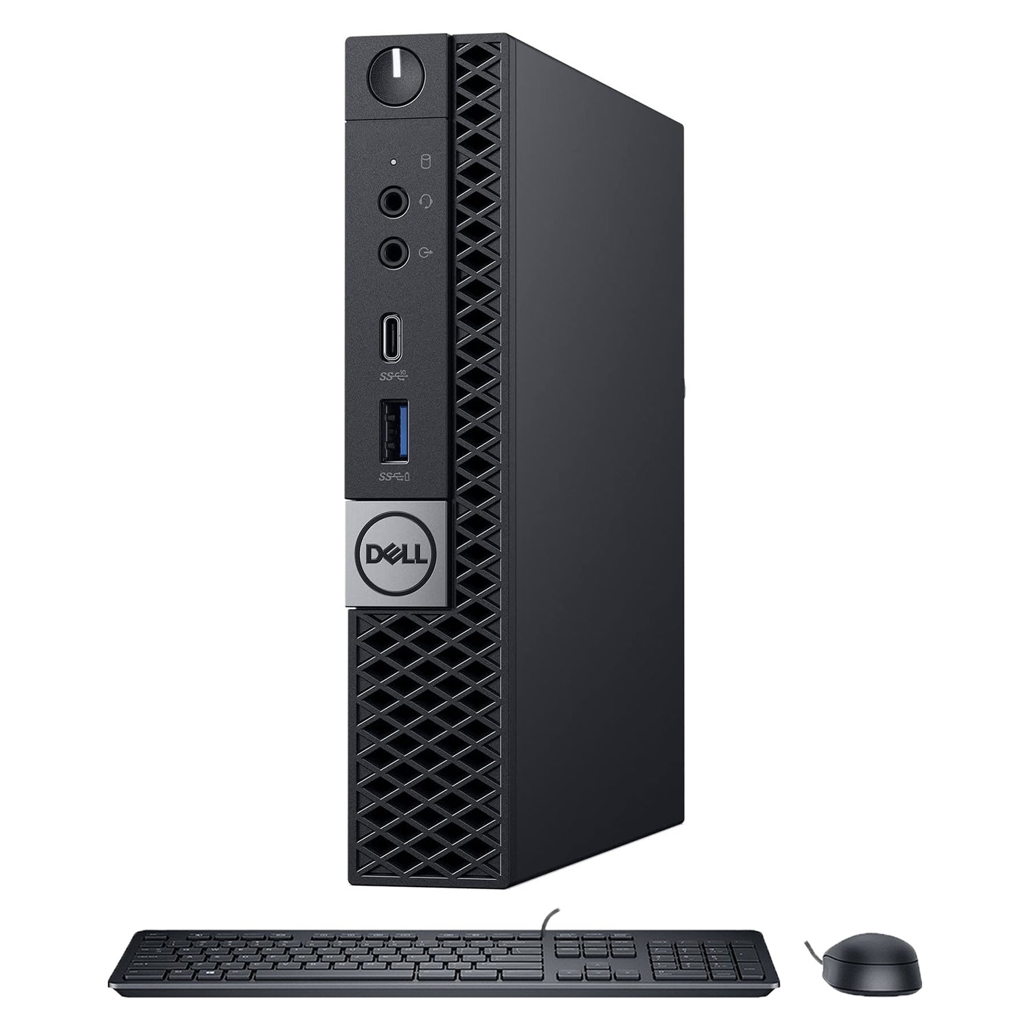 Dell OptiPlex 5070 Micro Desktop Computer Tiny PC, Intel Core i7 9700T up to 4.30 GHz, 16GB - 32GB DDR4 RAM, 512GB - 2TB SSD, Windows 10 Pro, WIFI - Refurbished