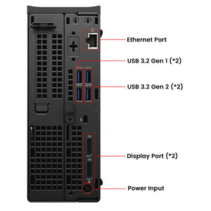 Dell Precision 3240 Tiny Desktop Computer Windows 11 Pro Pc, Intel Core i7 - 10th Gen up to 4.50 GHz Processor, 16GB - 32GB DDR4 RAM, 512GB - 2TB SSD, Wireless Keyboard and Mouse - Refurbished
