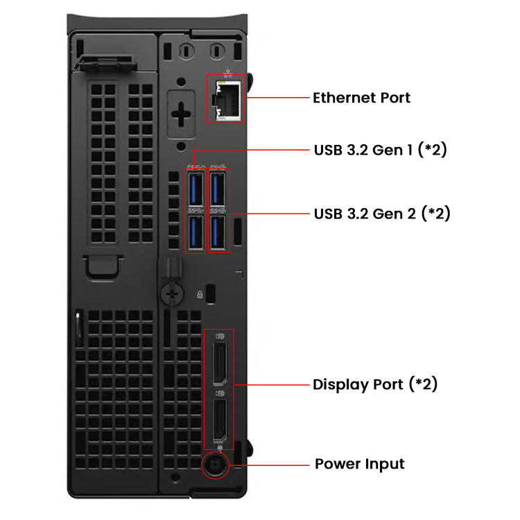 Dell Precision 3240 Tiny Desktop Computer Windows 11 Pro Pc, Intel Core i7 - 10th Gen up to 4.50 GHz Processor, 16GB - 32GB DDR4 RAM, 512GB - 2TB SSD, Wireless Keyboard and Mouse - Refurbished