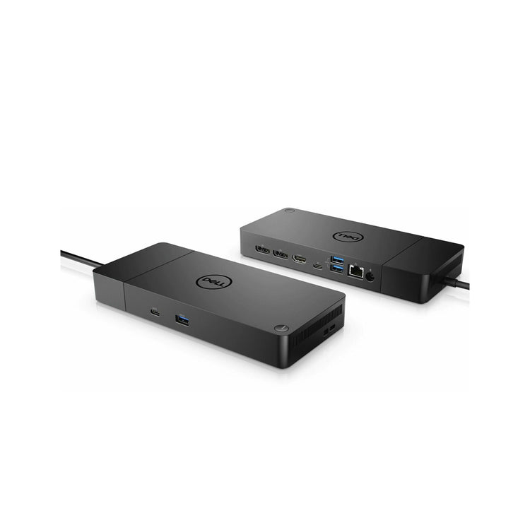 Dell WD19 120W Docking Station (with 90W Power Delivery) USB-C, HDMI, Dual DisplayPort - Refurbished (Black)