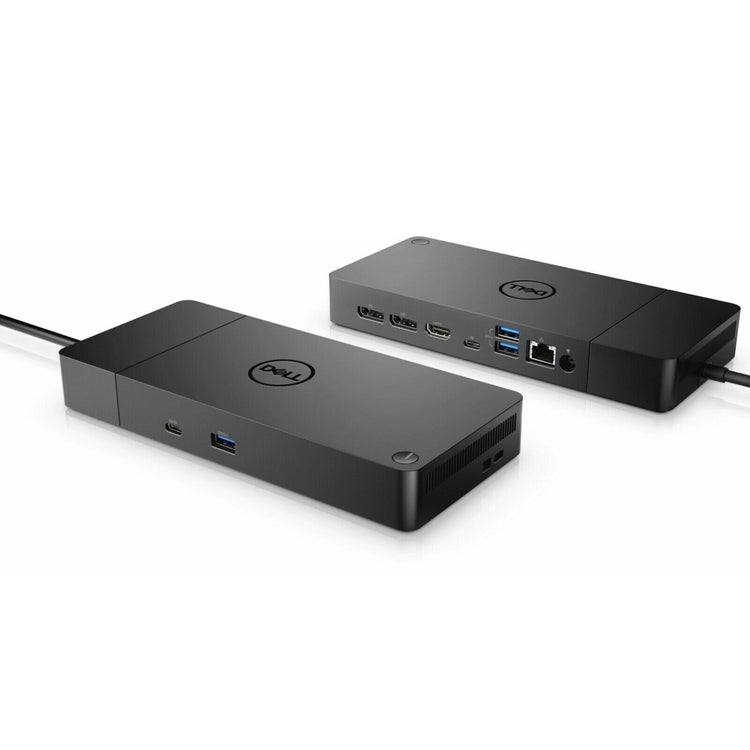 Dell WD19 120W Docking Station (with 90W Power Delivery) USB-C, HDMI, Dual DisplayPort - Refurbished (Black)