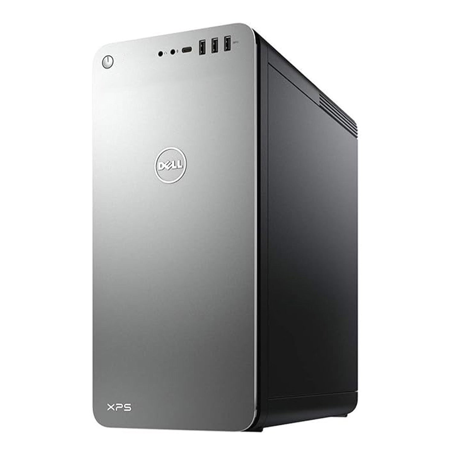 Dell XPS 8930 Desktop Tower, Intel i5- 9th Gen Processor, 16GB DDR4 RAM, 256GB NVME + 500GB HDD, Windows 11 Pro, Wireless Keyboard & Mouse Included - Refurbished PC (Silver)
