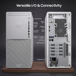 Dell XPS 8940 Desktop Tower PC | Intel Core i7-10700 | 32GB RAM | 512GB NVMe SSD | Windows 11 Pro | Refurbished (White)