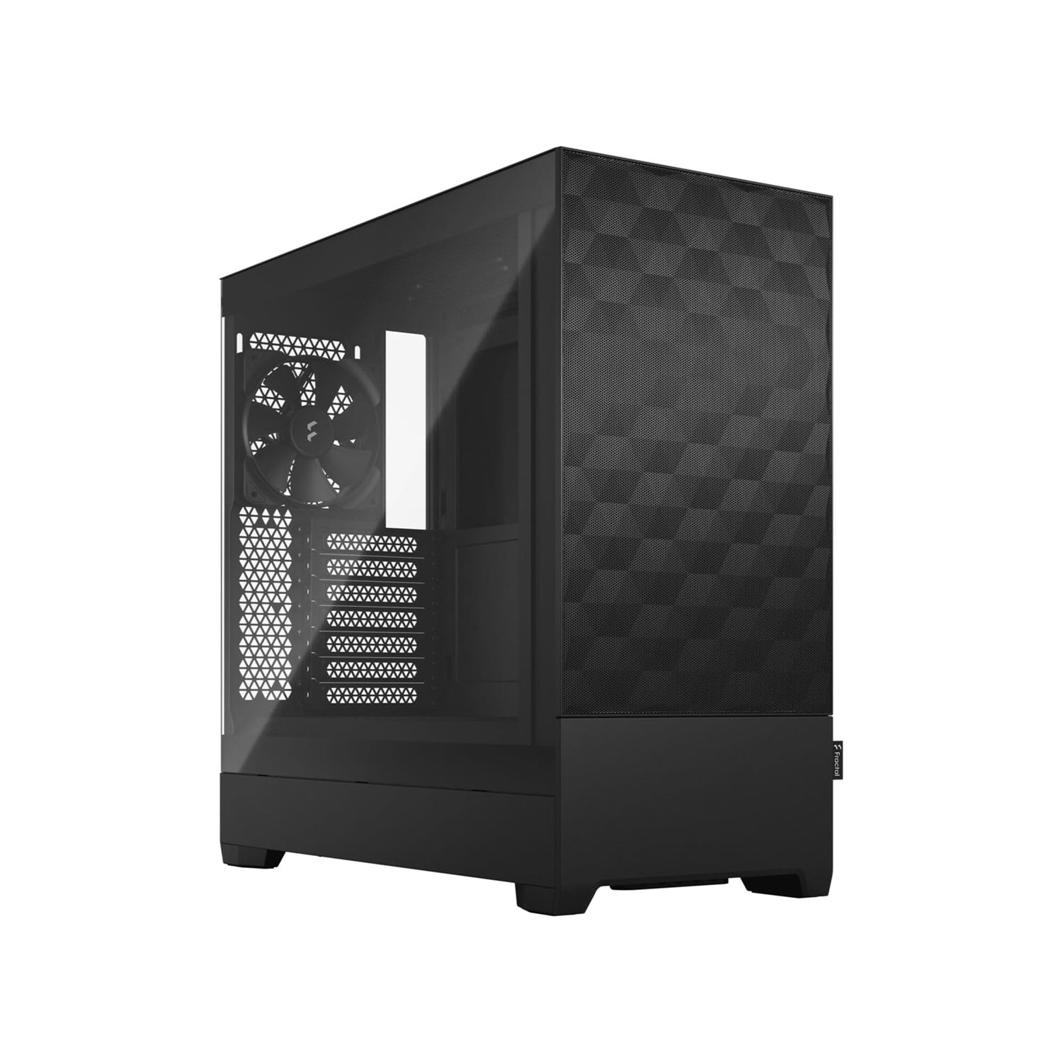 FRACTAL DESIGN Pop Air Black ATX High-Airflow Solid Panel Mid Tower Computer Case - (FD-C-POA1A-01)