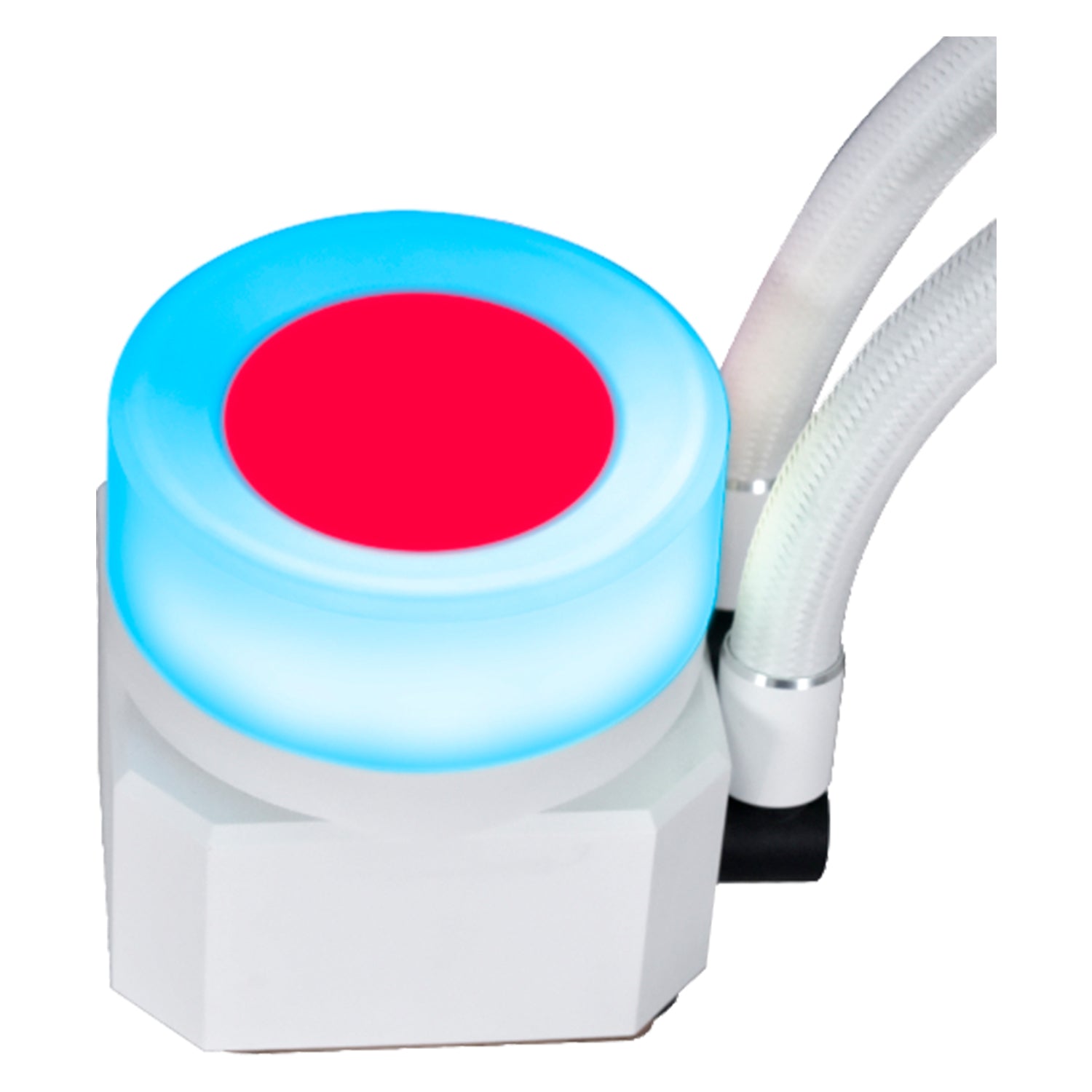 Lian-Li GA II Trinity Performance 360mm CPU Cooler Fans - Double Stack Fin Radiator With Daisy-Chainable LCP Fan - White (GA2P36W)