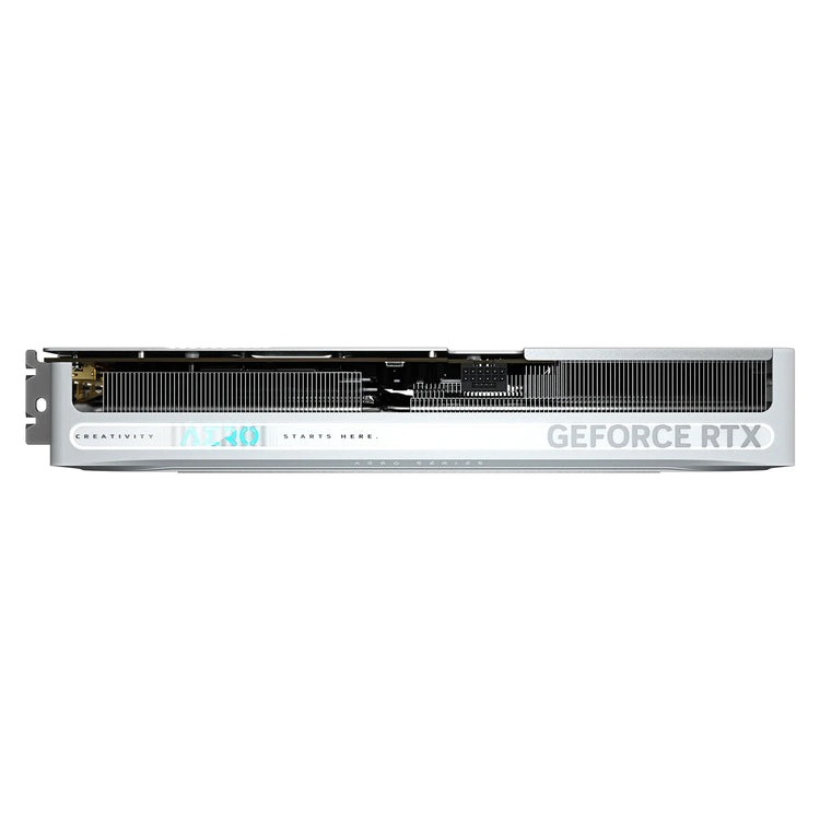 GIGABYTE GeForce RTX 5080 AERO OC SFF Graphics Card - 16GB GDDR7, WindForce Cooling System With HAWK Fan, 256-Bit Memory, 3x Display Port / HDMI - (GV-N5080AERO OC-16GD)