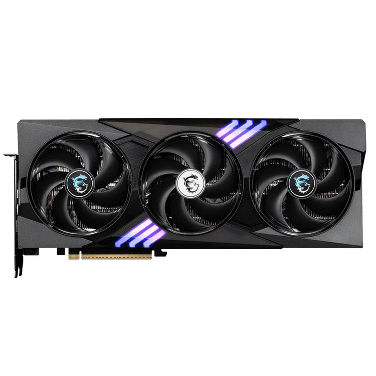 MSI GeForce RTX 5070 12GB GDDR7 GAMING TRIO OC Graphics Card | PCIe 5.0 | Triple Fan | DLSS 4 | Ray Tracing | HDMI 2.1b | DisplayPort 2.1b