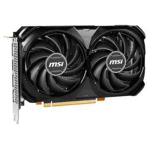 MSI GeForce RTX 4060 Ventus 2X Black 8G 0C Graphics Card - 8GB GDDR6, 128-bit Memory With Torx Fan 4.0, HDMI / Display Port