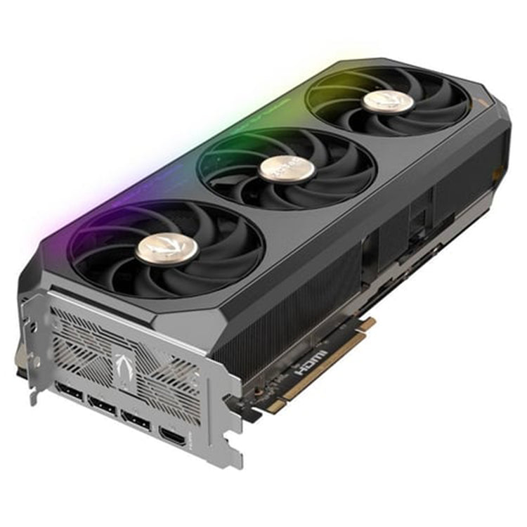 ZOTAC GAMING GeForce RTX 5090 AMP Extreme INFINITY Graphics Card - 32GB GDDR7, 512-Bit Memory, IceStorm 3.0 Cooling With BladeLink Fans, 3 x DisplayPort / HDMI - (ZT-B50900B-10P)