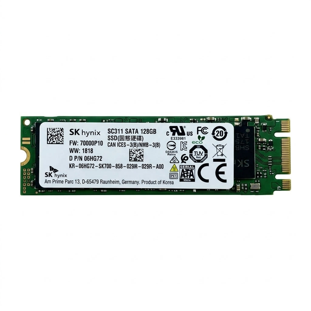 Mixed Brand Dell/Samsung/SK Hynix/Kioxia/Toshiba/WD 128GB M.2 SATA SSD for Laptop Desktop PC